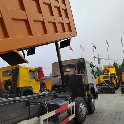 Sinotruk HOWO 8*4 12-колесный транспортный грузовик с наклоном 371HP-375HP передний подъемный стиль