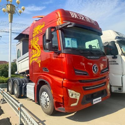 Делонг X6000 6X4 тракторный грузовик с тяжелым дизельным двигателем и 400L воздушной подвеской сиденья