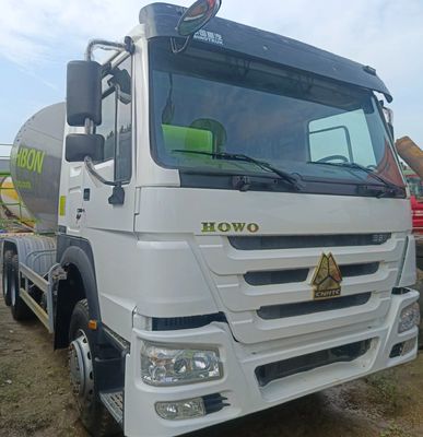 Euro 3 HOWO 12m3 380HP Классический бетономешальник с вспомогательным рулевым управлением