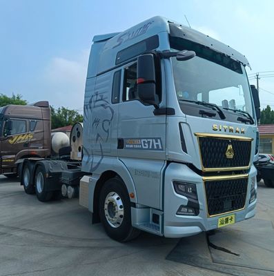 Транспортный грузовик Shandeka 6X4 с газовым приводом для дальних поездок