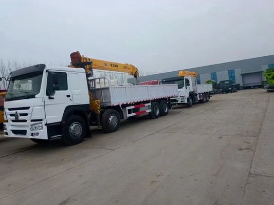 Бессильный 8X4 16t Гидравлический прямой бум грузовик Монтируемый кран Мобильный кран грузовик