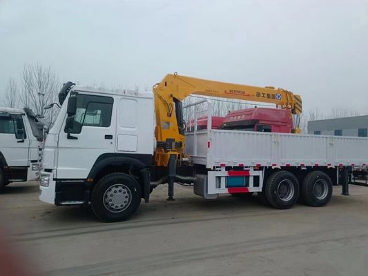Бессильный 8X4 16t Гидравлический прямой бум грузовик Монтируемый кран Мобильный кран грузовик