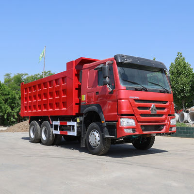 Национальный тяжелый грузовик HOWO 6X4 Подержанный грузовик с батареей электрической системы 2X12V/165ah