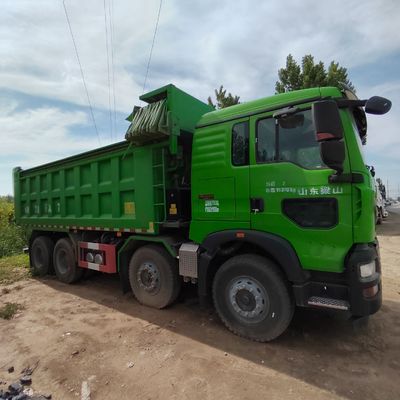 6X4 Sinotruk Dump Truck Шасси тяжелой грузовой коробки из углеродистой стали Моторная емкость 4-6 л