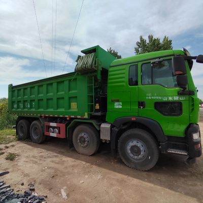 6X4 Sinotruk Dump Truck Шасси тяжелой грузовой коробки из углеродистой стали Моторная емкость 4-6 л