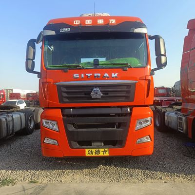 Мощный Sinotruck Sitrak G7 CNG 6X4 Тракторный грузовик 480 л.с. с двигателем &gt; 8 л