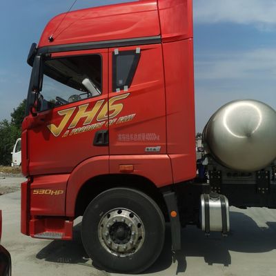 Углеродистая грузовая коробка FAW Jh6 LNG Heavy Duty 530HP Тракторный грузовик с воздушным подвесом