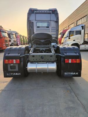4×2 Приводное колесо Цвет настраиваемый тяжелый прицеп топливный бак набор 31-40 т грузоподъемность