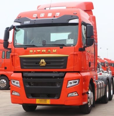 Газовый трактор с ручной трансмиссией в Нигерии Sinotruk Shandeka 6X4 Used Sitrak CNG