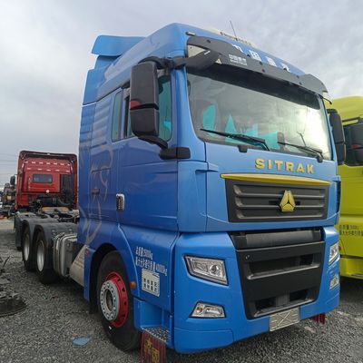 8×4 Zz4257n3247e1h 480 л.с. СНГ полуприцепный буксир с 1000 л топливным баком и ≤5 сиденьями