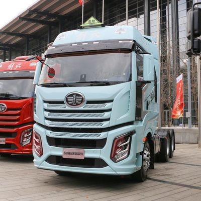 J6V полный двигатель FAW 6X4 тракторный грузовик 420 л.с. Euro 5 грузовик с воздушным подвесом