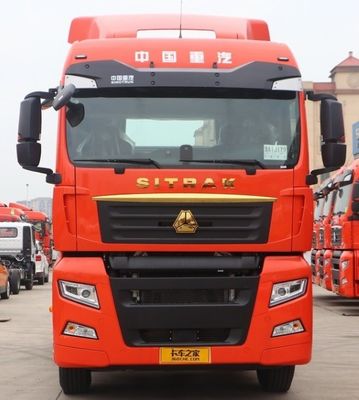 Мощный 6×4 CNG трактор с воздушной подвеской и ручной трансмиссией