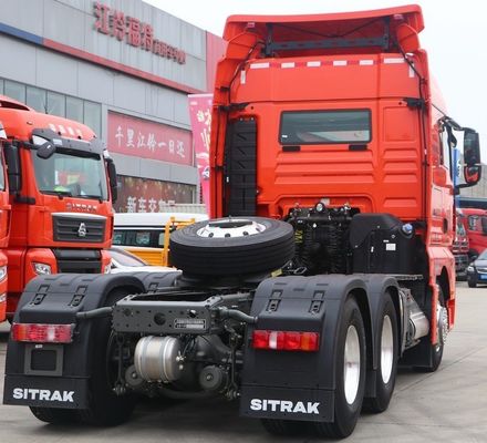 Мощный 6×4 CNG трактор с воздушной подвеской и ручной трансмиссией