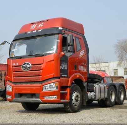 Красный FAW Liberation Jh6p Автоматический трактор 6X4 Тип привода для тяжелых применений