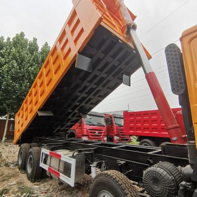 30тонна 8х4 HOWO Shacman Использованный грузовик 380 л.с. 20кбм Автоматический грузовик для добычи полезных ископаемых