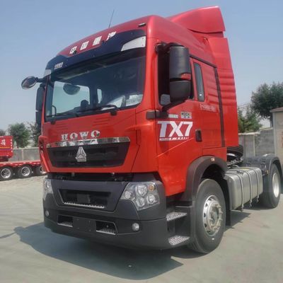 Дизайн беструбной шины 400hptx7 HOWO прицепный грузовик с коробкой груза из углеродистой стали