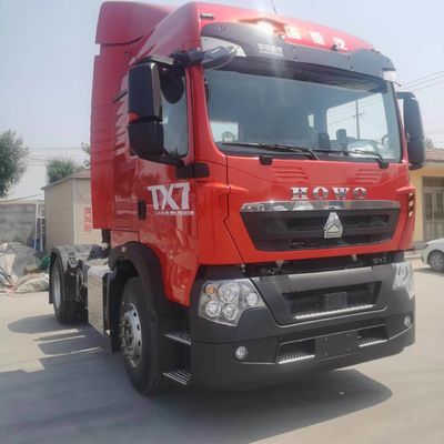 Дизайн беструбной шины 400hptx7 HOWO прицепный грузовик с коробкой груза из углеродистой стали