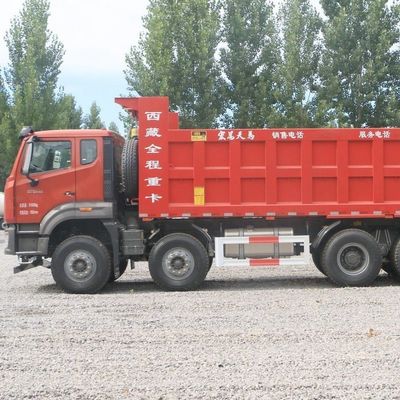 Тяжелый грузовик 8X4 Мусорный грузовик Продажа с гидравлическим силовым рулевым управлением Легкая первоначальная оплата