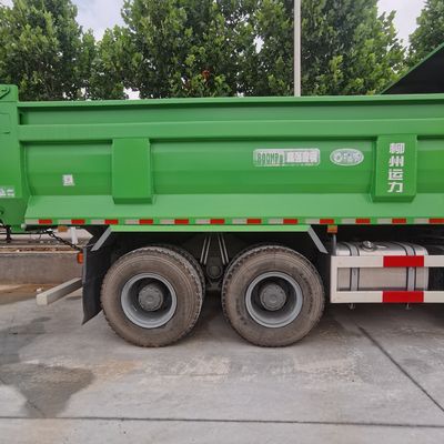 Использованное шасси Sinotruk 6X4 мусоровоз с гидравлической силовой рулевой системой