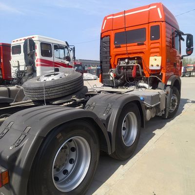 6×4 приводная колеса ручная трансмиссия Haowo Heavy Duty Tractor Truck с воздушной подвеской