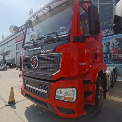 400L топливный бак Shacman тракторный грузовик с ручной трансмиссией и воздушным подвесом сиденья