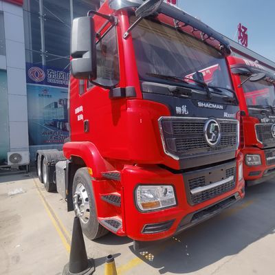 400L топливный бак Shacman тракторный грузовик с ручной трансмиссией и воздушным подвесом сиденья