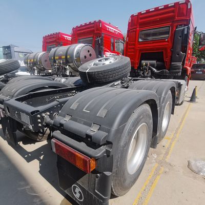 400L топливный бак Shacman тракторный грузовик с ручной трансмиссией и воздушным подвесом сиденья