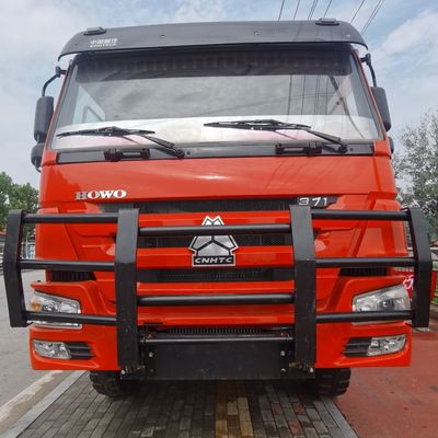 Национальный тяжелый грузовик 8X4 Дэмп-Трак Гидравлическое рулевое управление кондиционер кабины включены