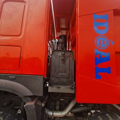 Национальный тяжелый грузовик 8X4 Дэмп-Трак Гидравлическое рулевое управление кондиционер кабины включены