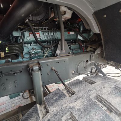 Национальный тяжелый грузовик 8X4 Дэмп-Трак Гидравлическое рулевое управление кондиционер кабины включены