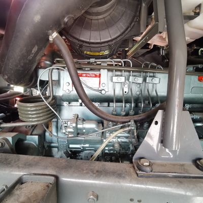 Национальный тяжелый грузовик 8X4 Дэмп-Трак Гидравлическое рулевое управление кондиционер кабины включены