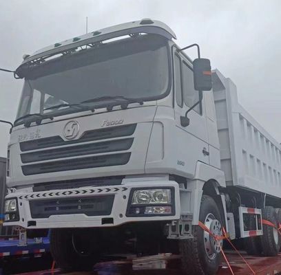 Подержанный дизельный Shacman F3000 6X4 40-тонный грузовик с гидравлическим рулем и 6 месяцев