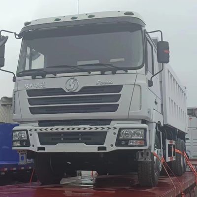 Подержанный дизельный Shacman F3000 6X4 40-тонный грузовик с гидравлическим рулем и 6 месяцев