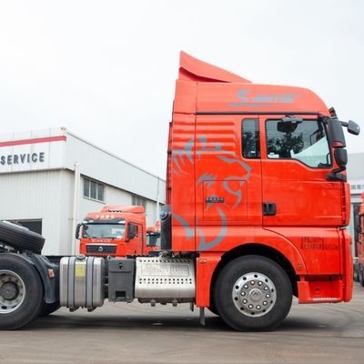 ISO сертифицированный трактор Sitrak 6X4 с топливным баком и гидравлическим силовым рулевым управлением
