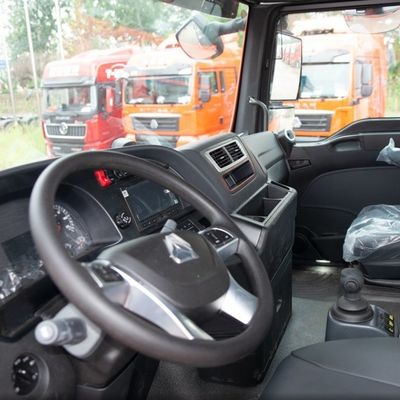 ISO сертифицированный трактор Sitrak 6X4 с топливным баком и гидравлическим силовым рулевым управлением