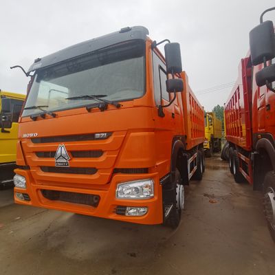 Промышленный сброс с тяжелыми грузовиками 6X4 Sinotruck Hauler Truck и гидравлическим рулевым управлением