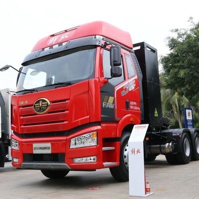 Электрический двигатель FAW Jiefang J6p 6X4 Чистый электрический трактор 12-скоростной ручной передачи