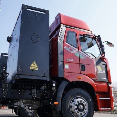 12-ступенчатый механический редуктор FAW Jiefang J6p 6X4 Чистый электрический трактор для электрического разряда