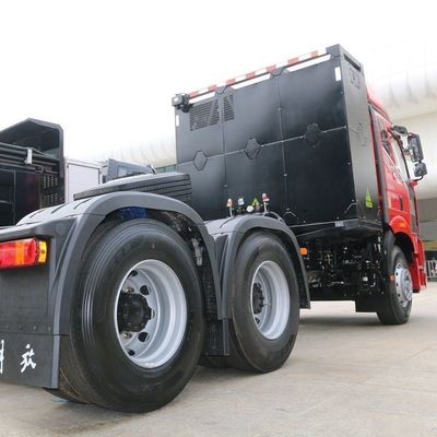 7.36м*2.55м*4м Размер FAW Jiefang J6p 6X4 Чистый электрический обменный трактор 460 л.с. Евро 3