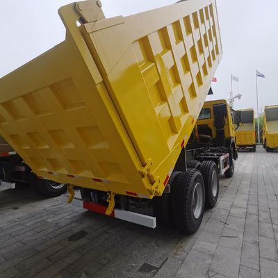 Sinotruck Tipper Использованный грузовик с гидравлическим рулевым управлением 30 т грузоподъемностью и продажа