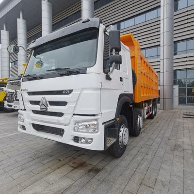 6.8x2.5x3.8m Shacman Dumper Vehicle с 400L топливным баком и воздушной подвеской водительского сиденья