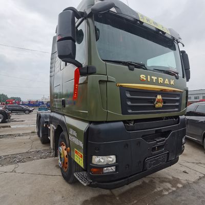 Буксирующий полуприцеп тяжелый грузовик 6X4 Sinotruck с воздушным подвесом и двигателем 540 л.с.