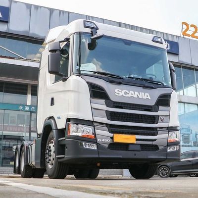Тяжелый грузовик Scania серии G мощностью 450 л.с. с национальным стандартом VI и трансмиссией 6X2r