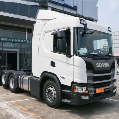 8700.000kg Scania National VI 450 л.с. Г-серия 6X2r тракторная модель с ручной коробкой передач