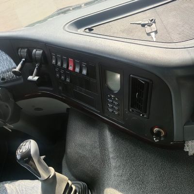 Силовая помощь Гидравлическое рулевое управление Использованный 6X4 самосвалы с шинами и шасси Sinotruk