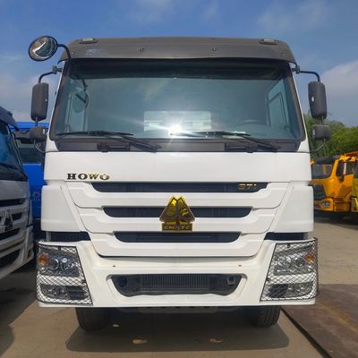 Ручная коробка передач 371 л.с. Использованный Haowo 371 Дэмп-Трак с шасси и шинами Sinotruk