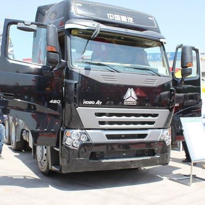 31-40 т грузовой ящик из углеродистой стали HOWO A7 серии 6X4 400 л.с. буксир с 600 л топливным баком
