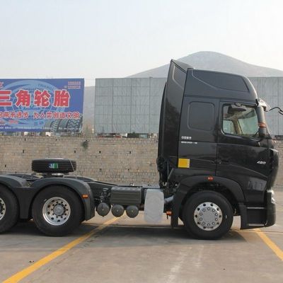 31-40 т грузовой ящик из углеродистой стали HOWO A7 серии 6X4 400 л.с. буксир с 600 л топливным баком