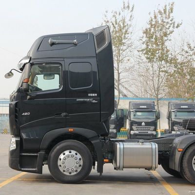 31-40 т грузовой ящик из углеродистой стали HOWO A7 серии 6X4 400 л.с. буксир с 600 л топливным баком