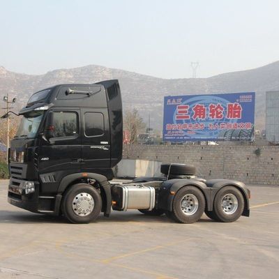 Sinotruck HOWO A7 серии 6X4 Дэмп-трактор с буксирующим полуприцепом и 400-литровым топливным баком